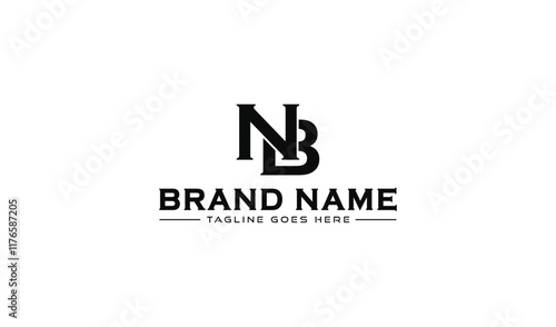 Monogram Logo Icon | NB letter logo | Icon Logo of NB Concept