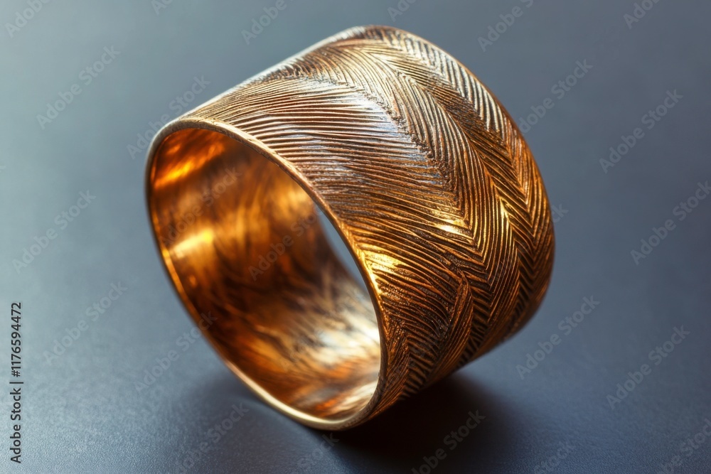 Obraz premium golden metal wrist