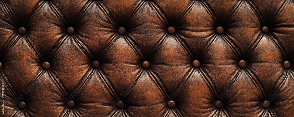 Fototapeta premium Brown leather texture background