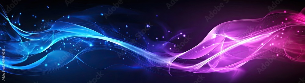 Abstract Purple Landscape Abstract Purple Landscape