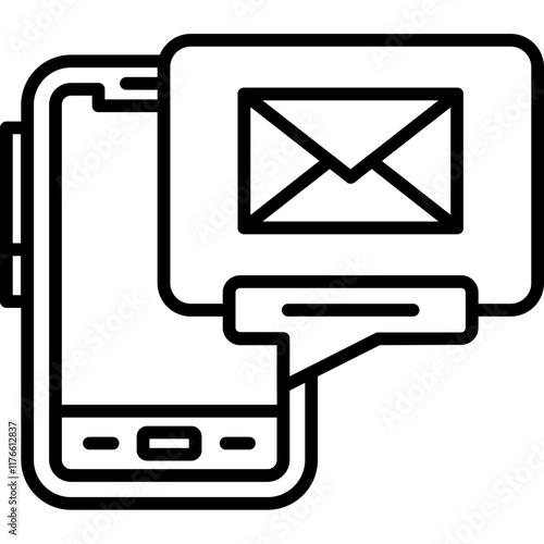 Mobile Email Icon