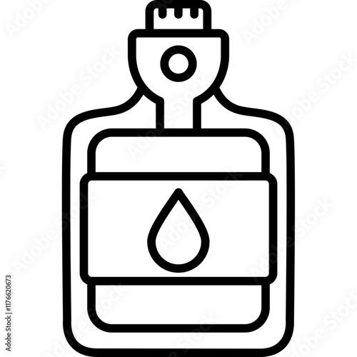Hot Water Bottle Icon