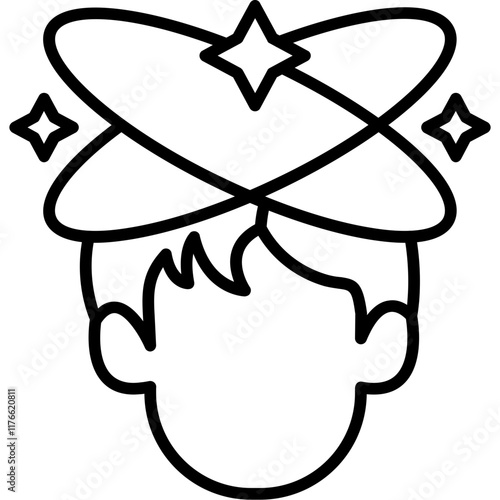 Dizziness Icon