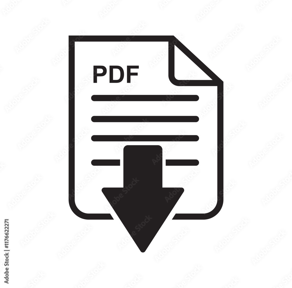 A simple pdf file download icon png one line design for mobile app interface with icons for e-commerce, logo. It includes down arrows document save buttons for cloud, website and online shopping jpg A simple pdf file download icon png one line design for mobile app interface with icons for e-commerce, logo. It includes down arrows document save buttons for cloud, website and online shopping jpg