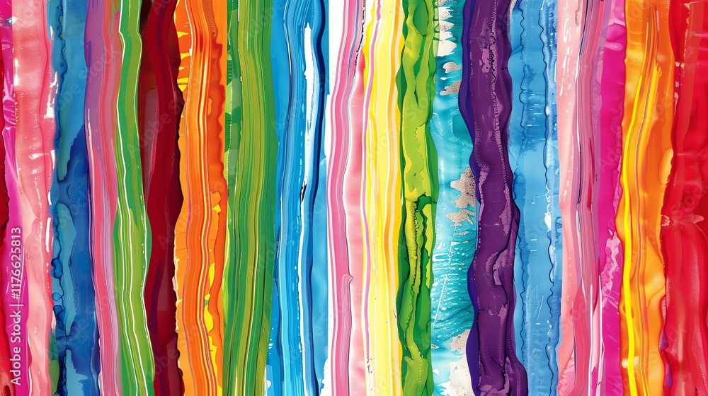 An abstract background of colorful vertical stripes. An abstract background of colorful vertical stripes.