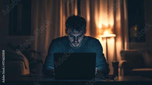 Cybersecurity Digital Technology Security 3D Illustration