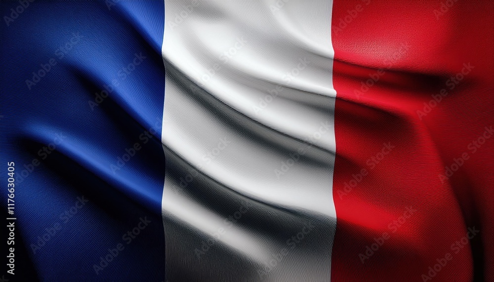 French Flag, Tricolore, France Banner - Patriotism French Flag, Tricolore, France Banner - Patriotism