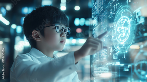 Young Scientist Exploring H...