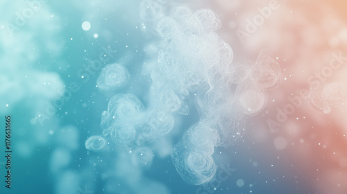 Celestial Swirls: Abstract ...