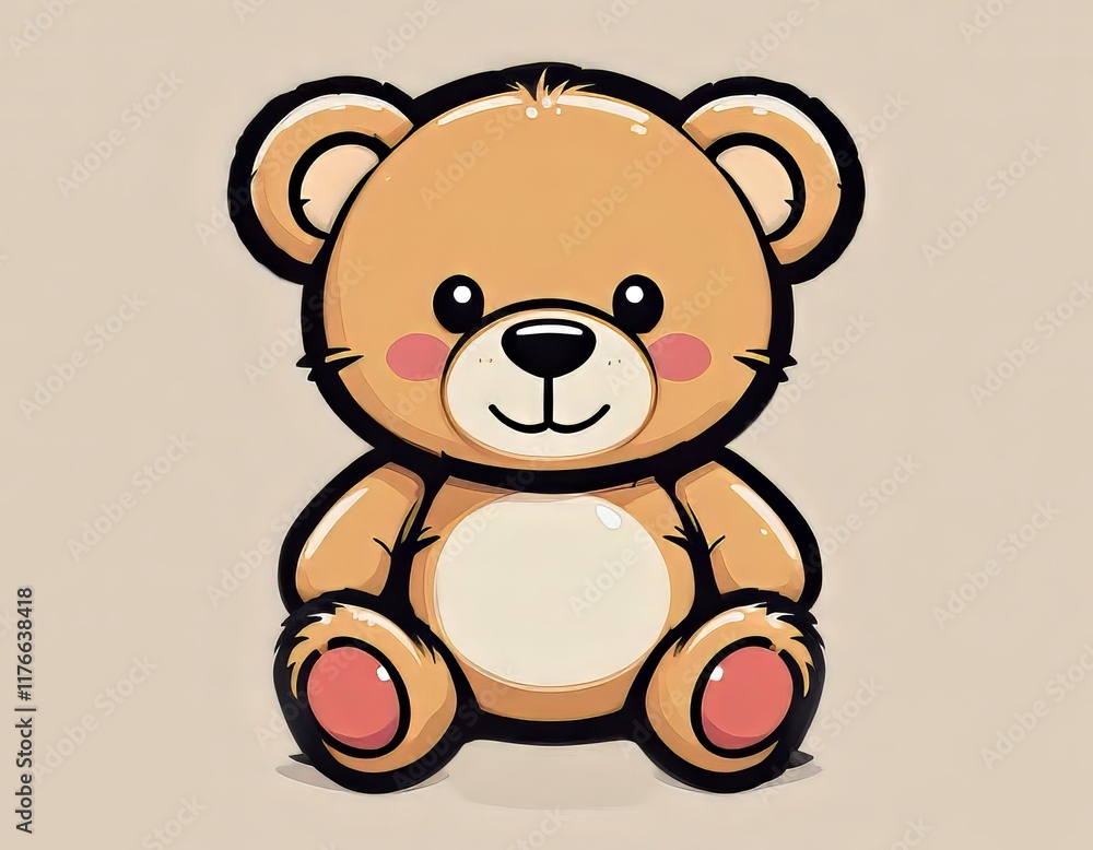 Obraz premium vector de peluche