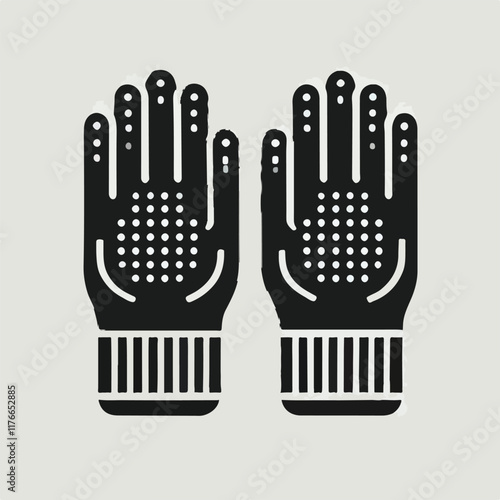 gloves vecctor