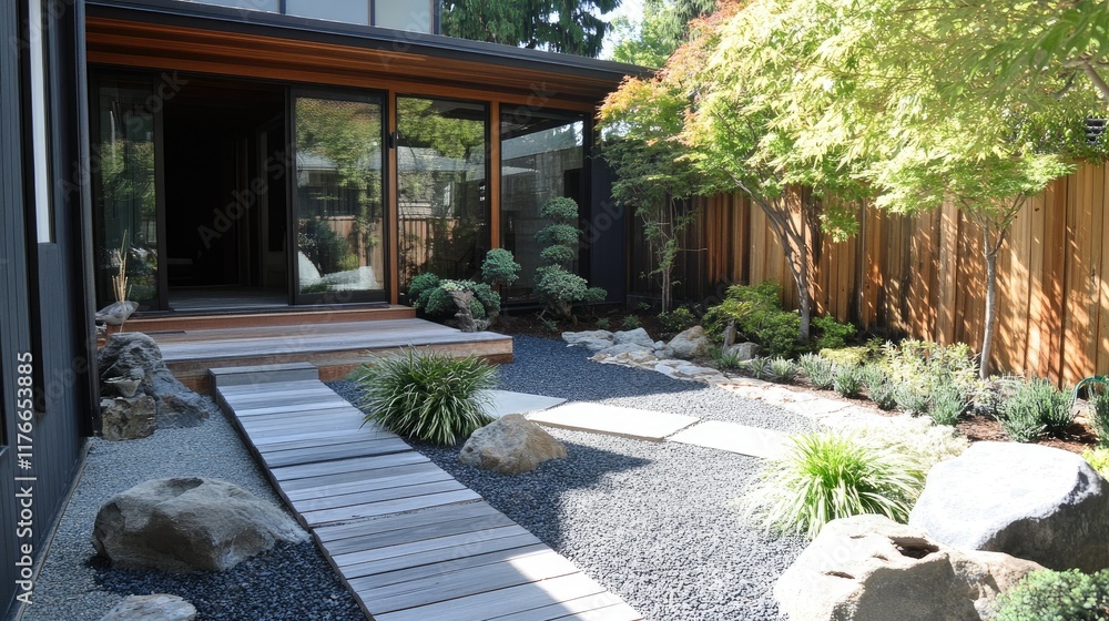 Serene Japanese Garden Design: Tranquil Backyard Oasis Serene Japanese Garden Design: Tranquil Backyard Oasis