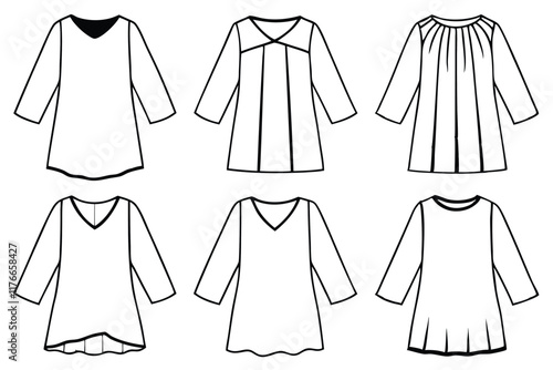 tunic clothing set 