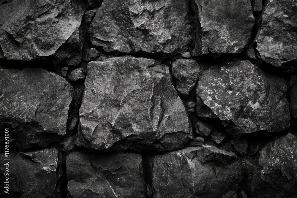 Dark gray stone wall texture. Dark gray stone wall texture.