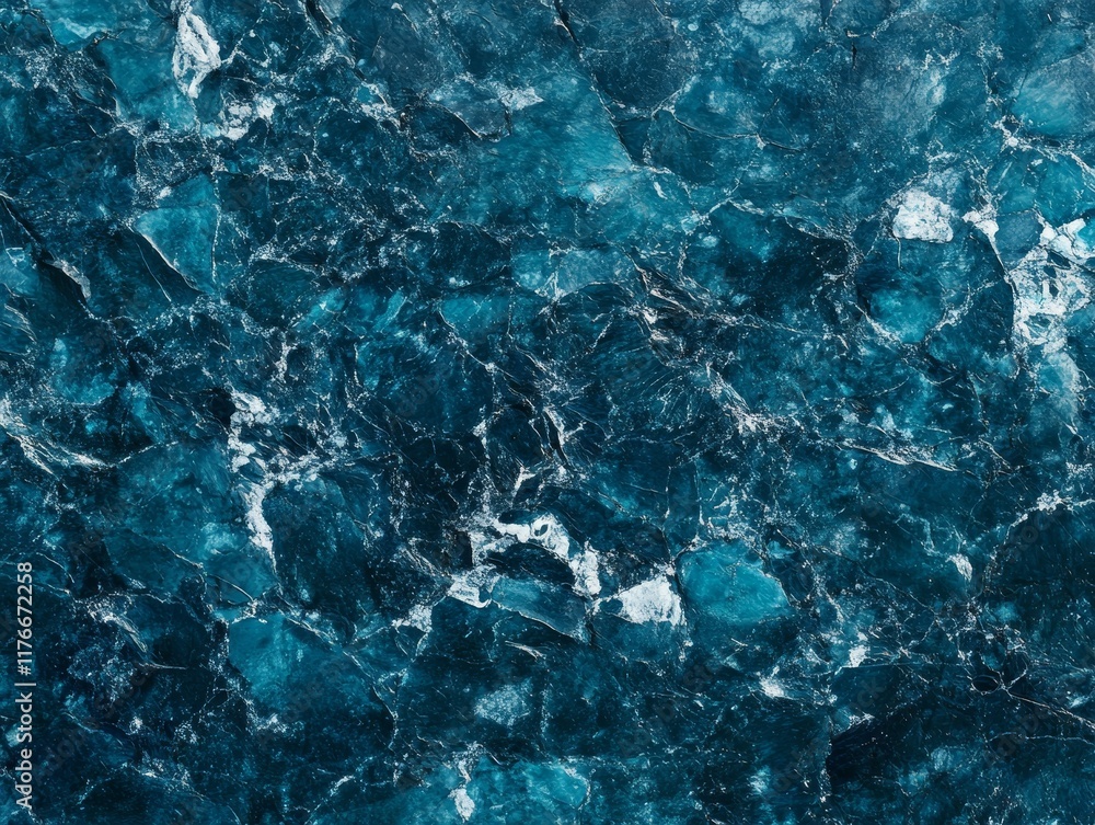 Obraz premium Teal marble texture background.