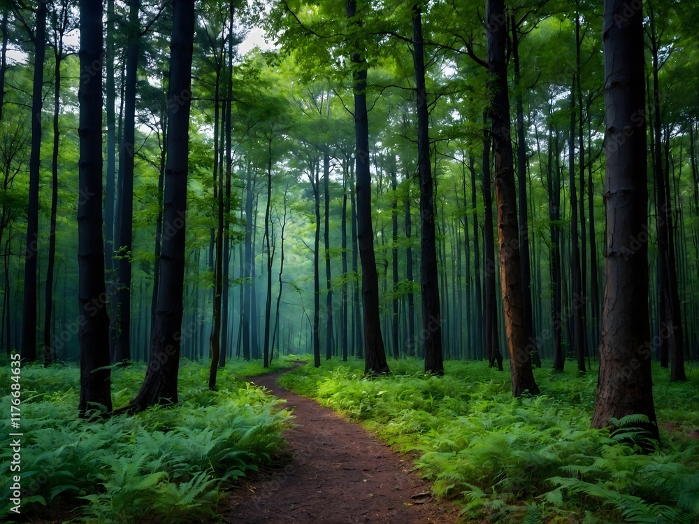 Fototapeta premium elegant forest background