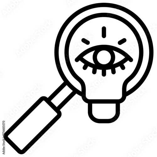  SWOT Analysis Line Icon Vector