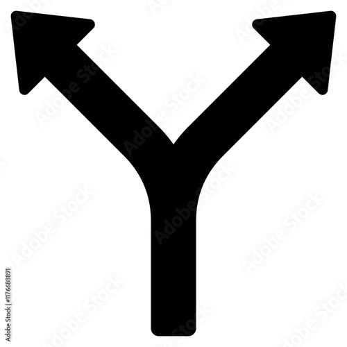 Y Intersection Icon