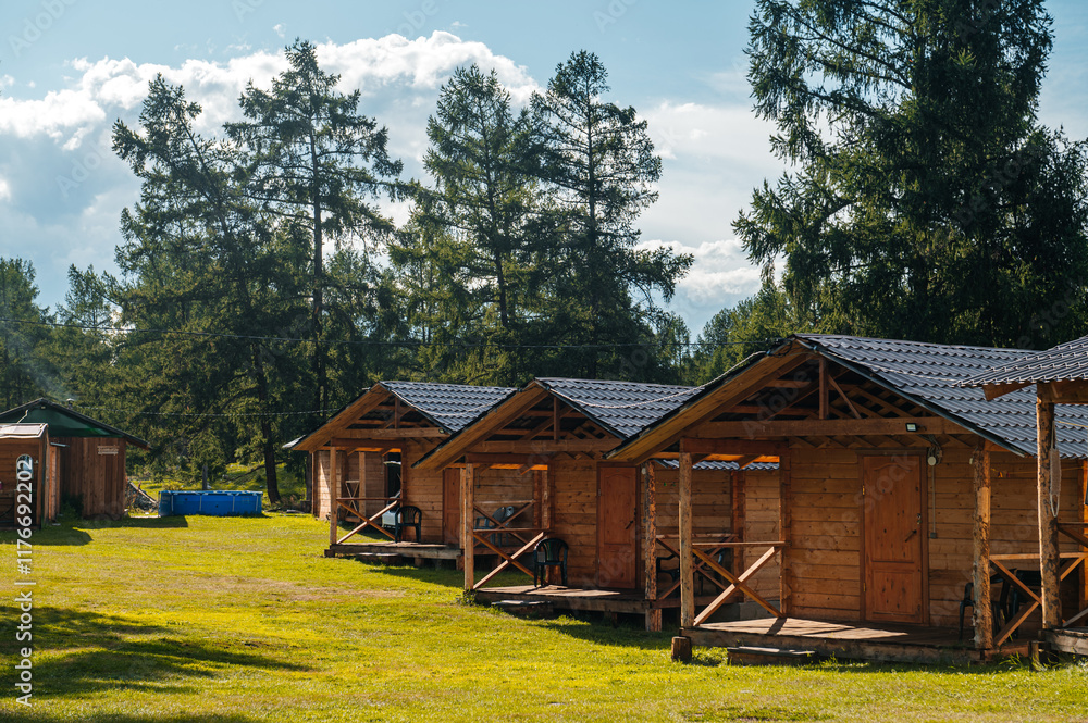 holiday homes at a tourist base in Altai holiday homes at a tourist base in Altai