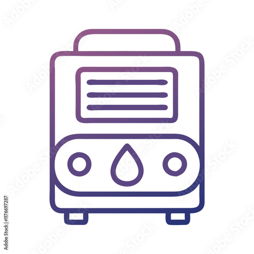 dehumidifier icon design