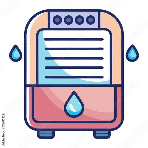 dehumidifier icon design