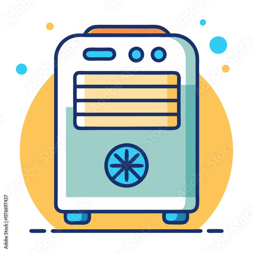 dehumidifier icon design