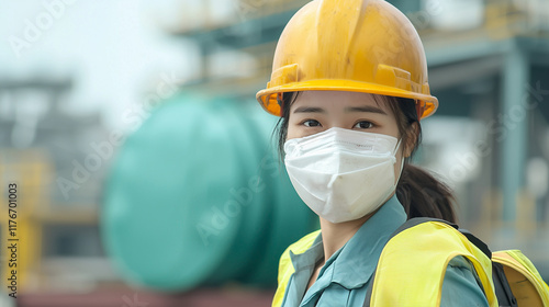 Confident Female Engineer a...