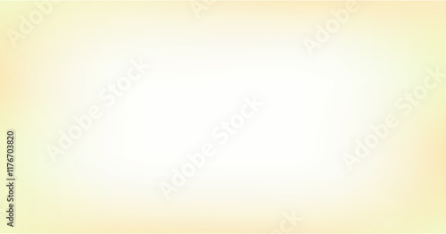 Soft Yellow and White Gradient Banner Background
