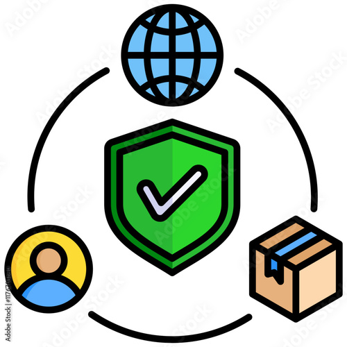 Cyber Security Icon