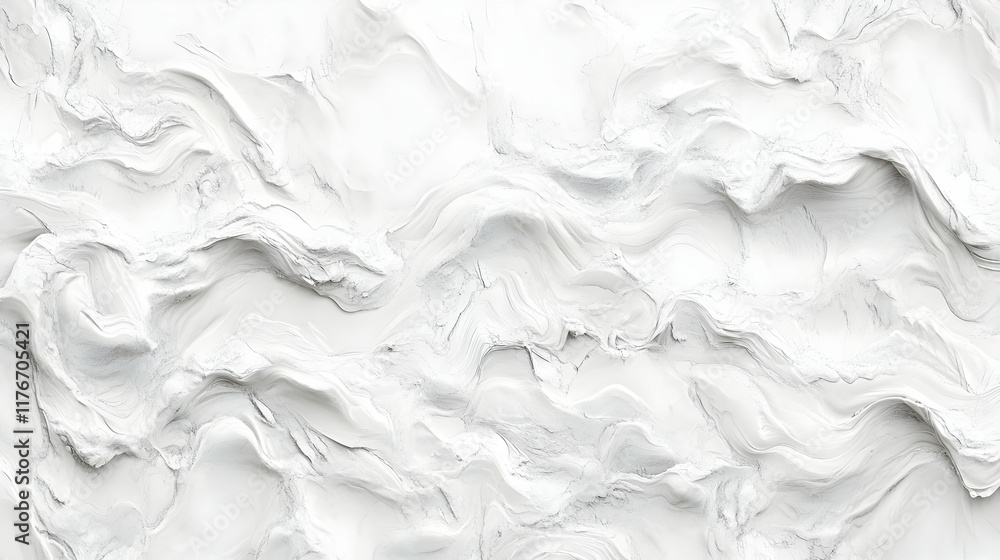 Obraz premium White Abstract 3D Background Image