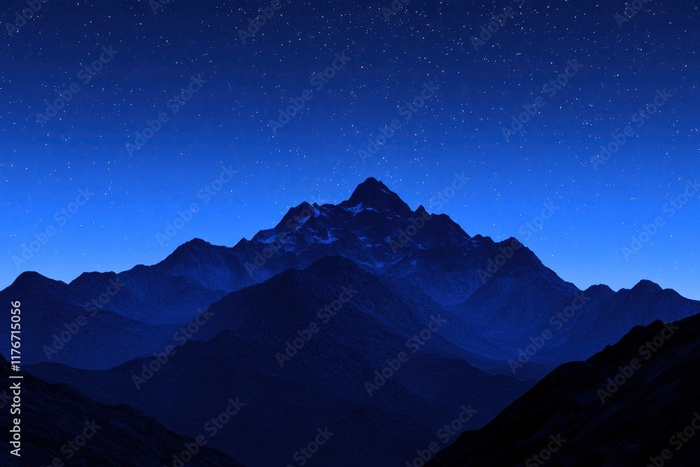 Stunning Silhouette of a Majestic Mountain Range Against a Gigapixel Standard Stunning Silhouette of a Majestic Mountain Range Against a Gigapixel Standard