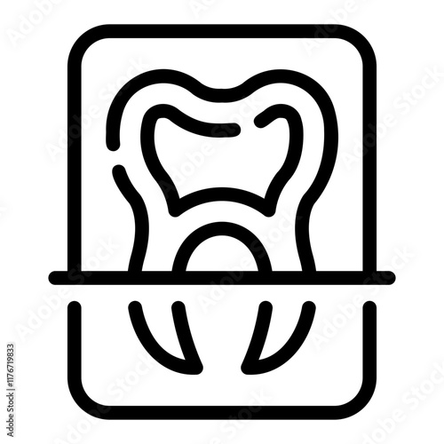 canine Line Icon
