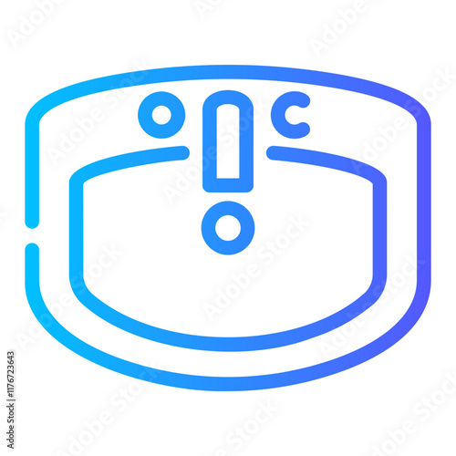 light Line Gradient Icon
