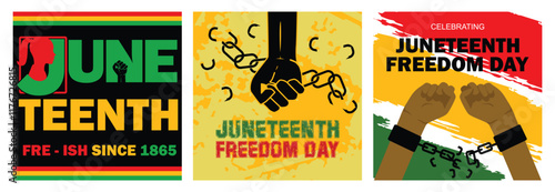 Juneteenth, celebrating black freedom from slavery.