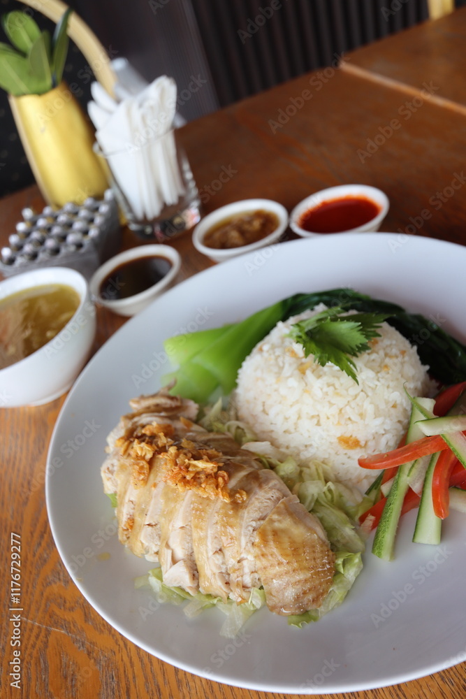 chicken hainan chinese authentic tradisional food chicken hainan chinese authentic tradisional food