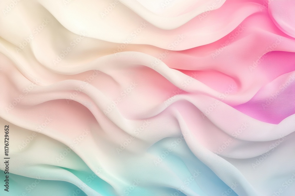 Fototapeta premium Elegant Soft Pastel Gradient for Backgrounds and Design Projects