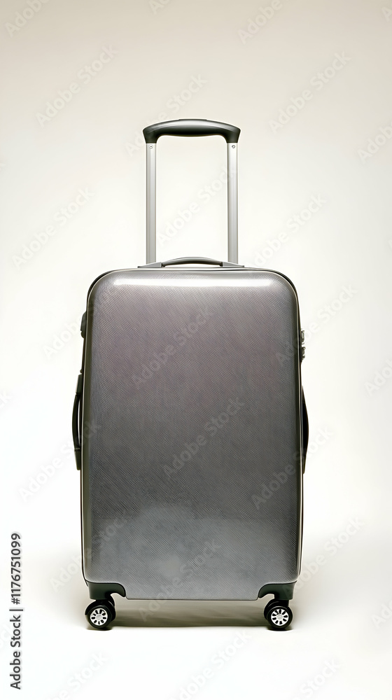 Rolling Suitcase, Travel Bag, Luggage, Gray Rolling Suitcase, Travel Bag, Luggage, Gray