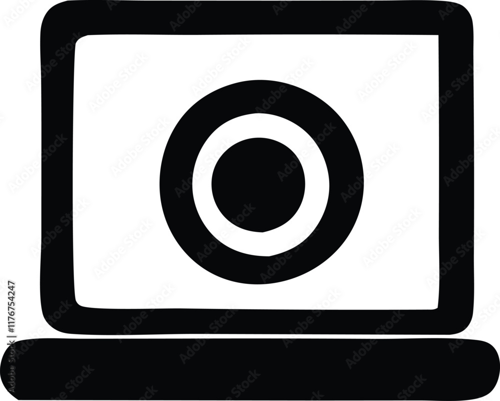 Minimalist Black Webcam Icon,webcam vector design Minimalist Black Webcam Icon,webcam vector design