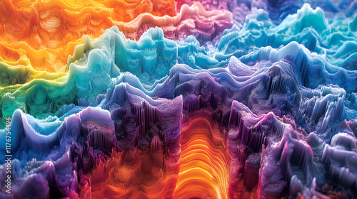 Cosmic Fire: Fiery Abstract Nebula Art Capturing the Power of the Universe
