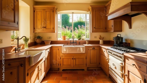modern kitchen interior