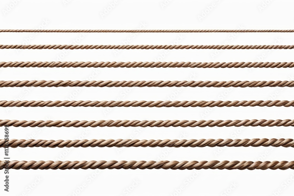 a close up of a bunch of rope on a white surface a close up of a bunch of rope on a white surface