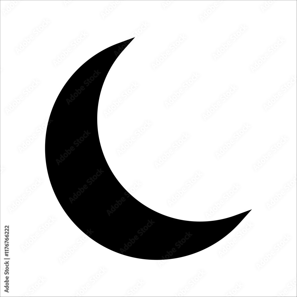 Moon Filled flat icons set for apps and web ui designs. Moon Filled flat icons set for apps and web ui designs.