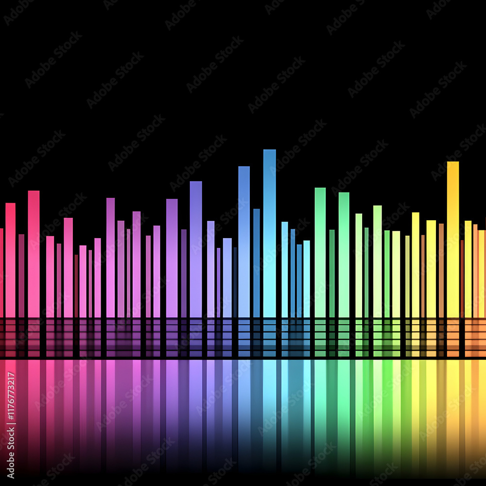 Rainbow Abstract Background Illustration Rainbow Abstract Background Illustration