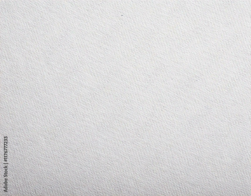 Naklejka premium A sheet of white watercolor paper texture as background