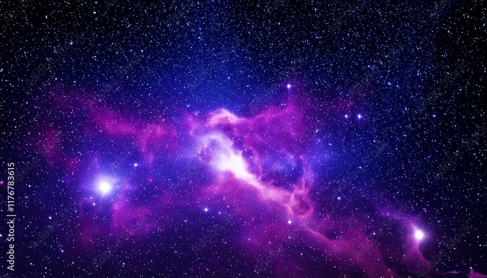 Obraz premium A beautiful distant galaxy. Elements of this image 