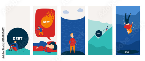 Trapped in Massive Debt