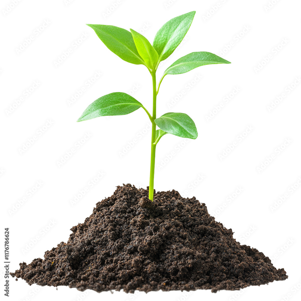 Growing Young Plant: A Symbol of Fresh Beginnings and Natural Growth Growing Young Plant: A Symbol of Fresh Beginnings and Natural Growth