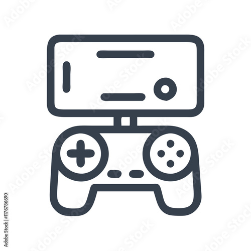 gaming console icon design