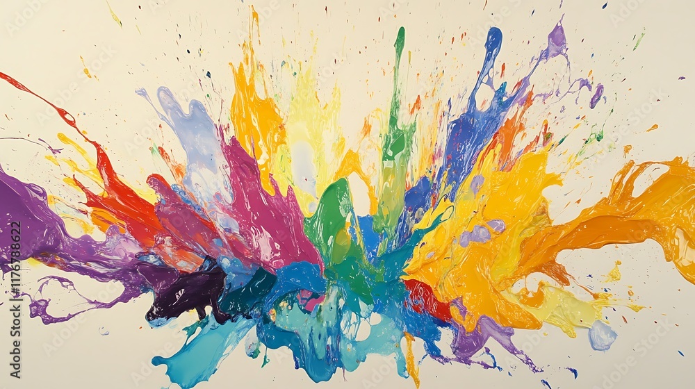 Fototapeta premium Harmony of Colors: A Beautiful Blend of Vibrant Shades