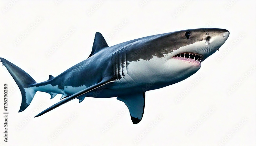 Fototapeta premium great white shark Carcharodon carcharias